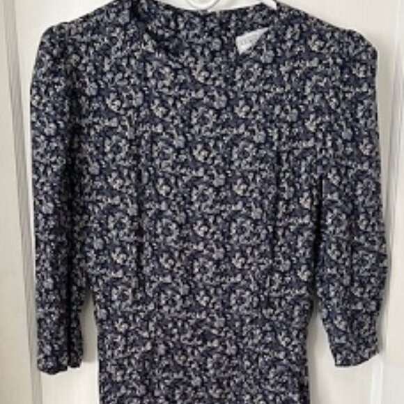 Vintage E.D. Michaels Floral Dress in Size 7-8 - Picture 1 of 5